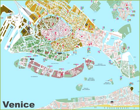 Venice Map .